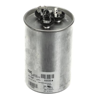 Picture of York S1-02425894700 Dual Run Capacitor, 40/5Mfd,440v,round