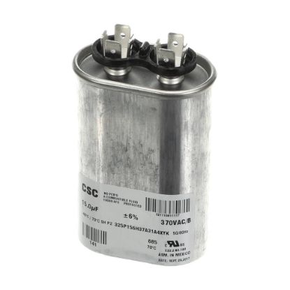 Picture of York S1-02425900000 Single Run Capacitor, 15Mfd,370v,oval
