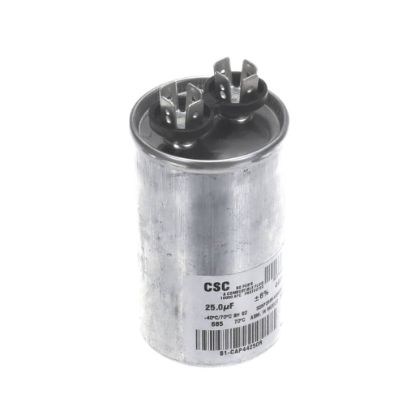 Picture of York S1-CAP44250R Capacitor,run Single,25mfd,440v,round