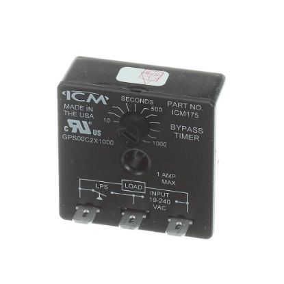 Picture of York S1-ICM175B Relay,time Delay, Bypass,1000-sec Adj