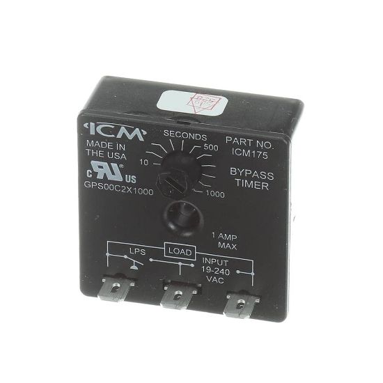 Picture of York S1-ICM175B Relay,time Delay, Bypass,1000-sec Adj