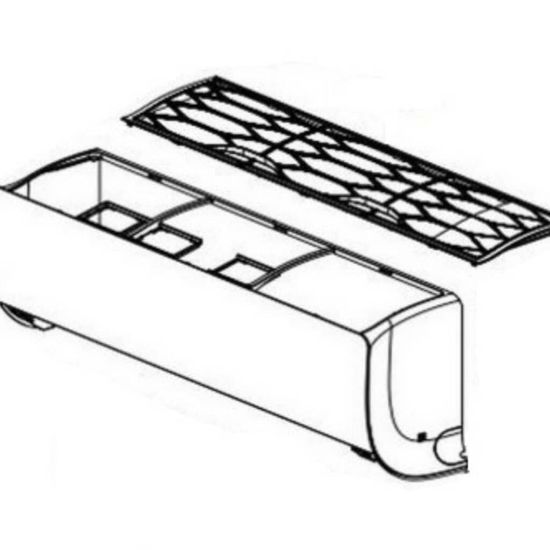 Picture of LG AEB74365218 Frontindoor Grille Assembly