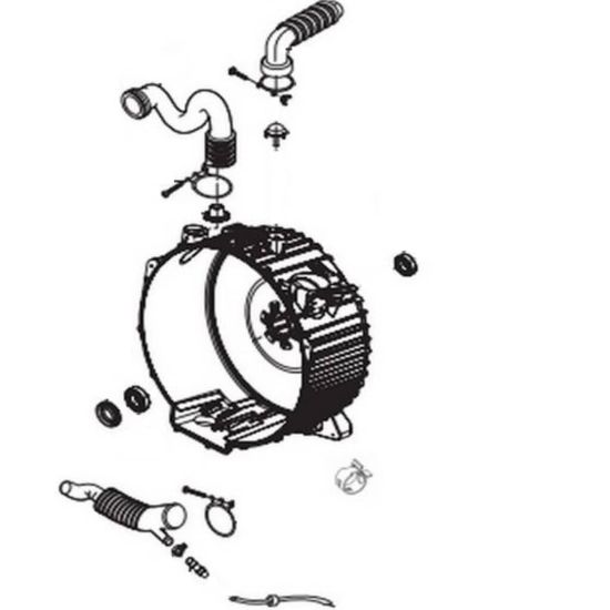 Picture of LG AJQ74174201 Outer Tub Assembly