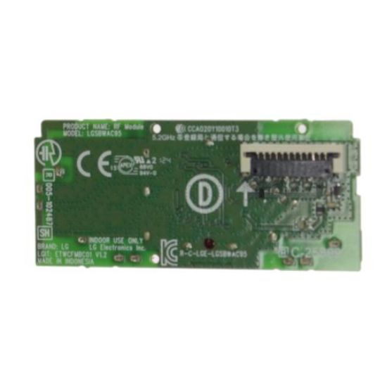Picture of LG EAT65167004 Module,wifi Bluetooth Module
